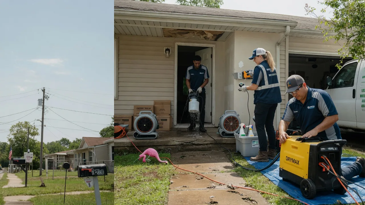 Storm Damage Water Removal in Porter, OK near me